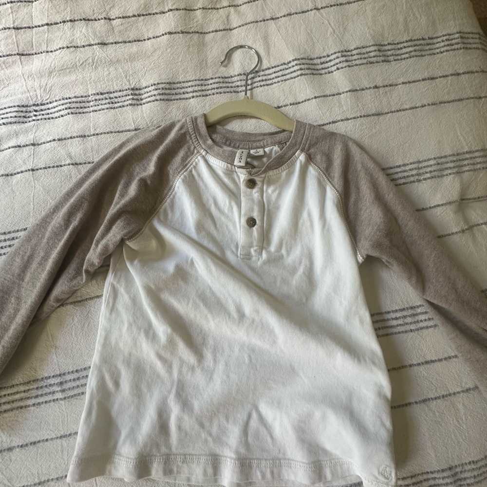 Janie and Jack Toddler Henley Shirt